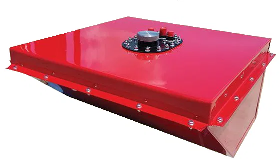 2161J – RCI Fuel Cell, 30 Inch Length x 9 Inch Width x 12 Inch Height 15 Gallon Powder Coated Red With Sending Unit/ ...